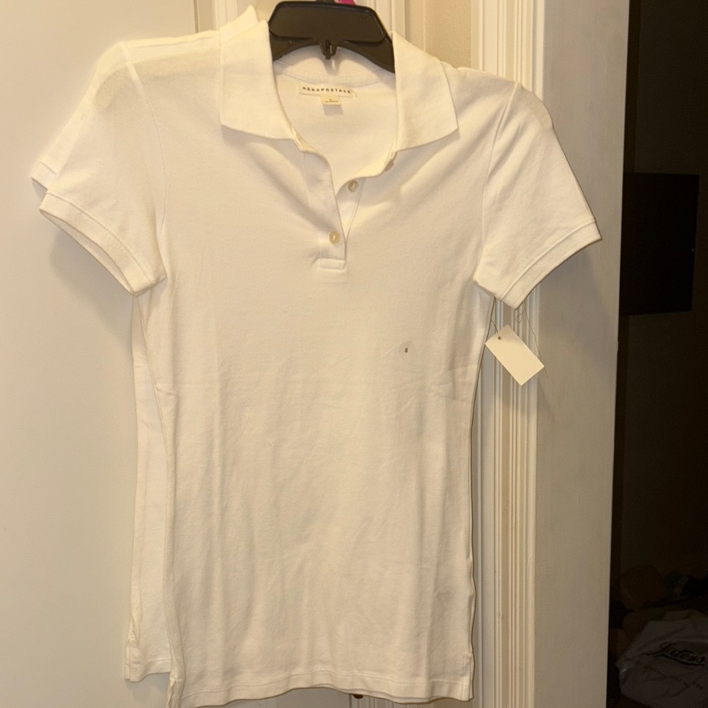 2 White Polo Shirt’s
